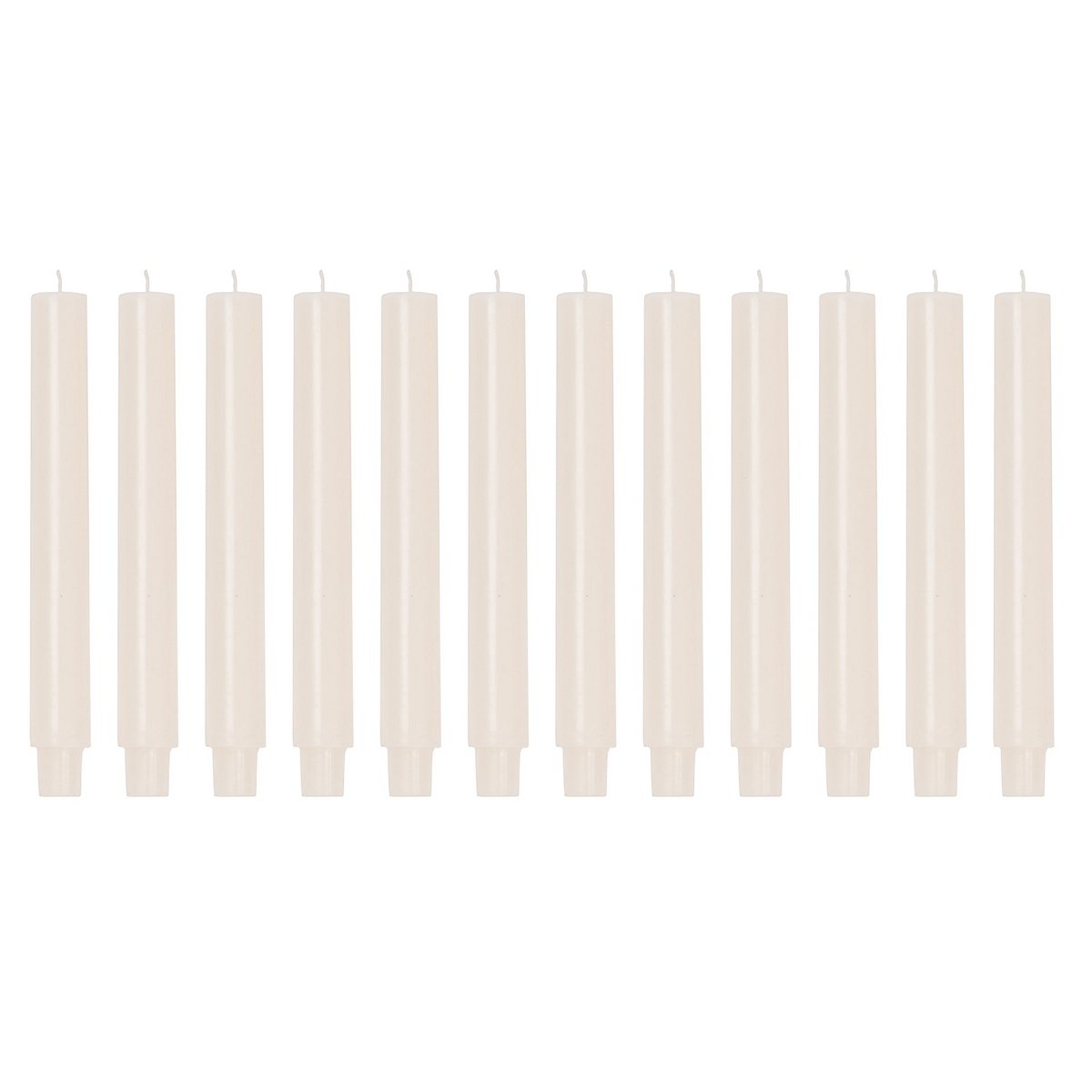 Tapers -Big -XL-Wax-Creme Wit -3x25 cm
